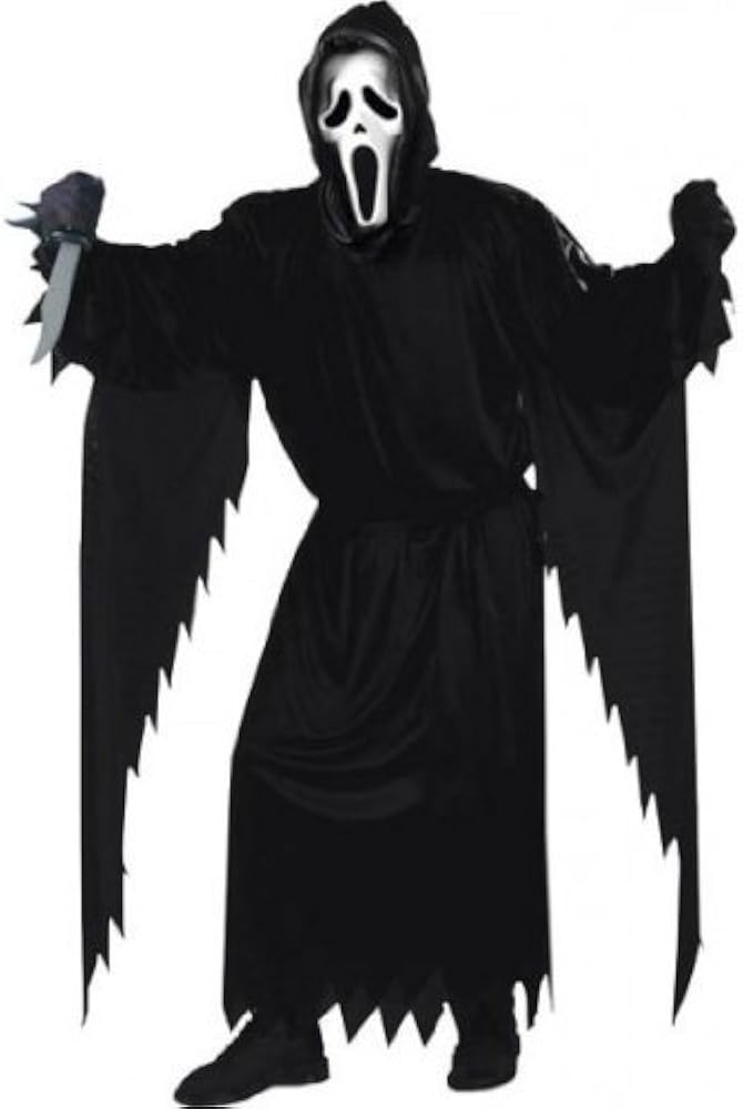 Scream Ghost Face Costume スクリーム コスチューム Amazon.com: Fun World mens Scream Ghost Face Costume, Black, One